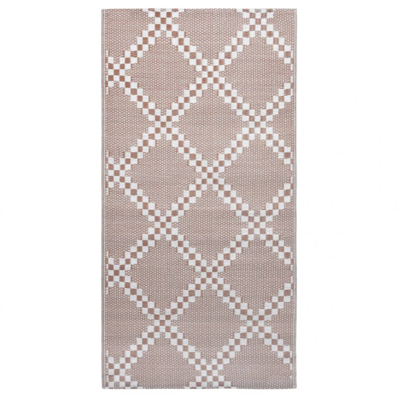 Outdoor-Teppich ARAKIL Braun 160x230 cm PP