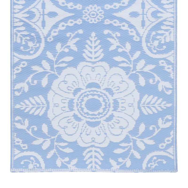 Outdoor-Teppich ARAKIL Babyblau 160x230 cm PP