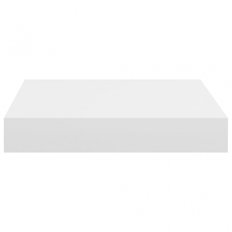 Schweberegal Weiß 23x23,5x3,8 cm MDF