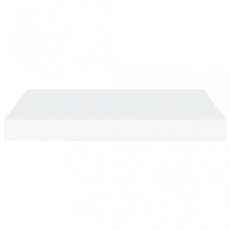 Schweberegal Weiß 50x23x3,8 cm MDF