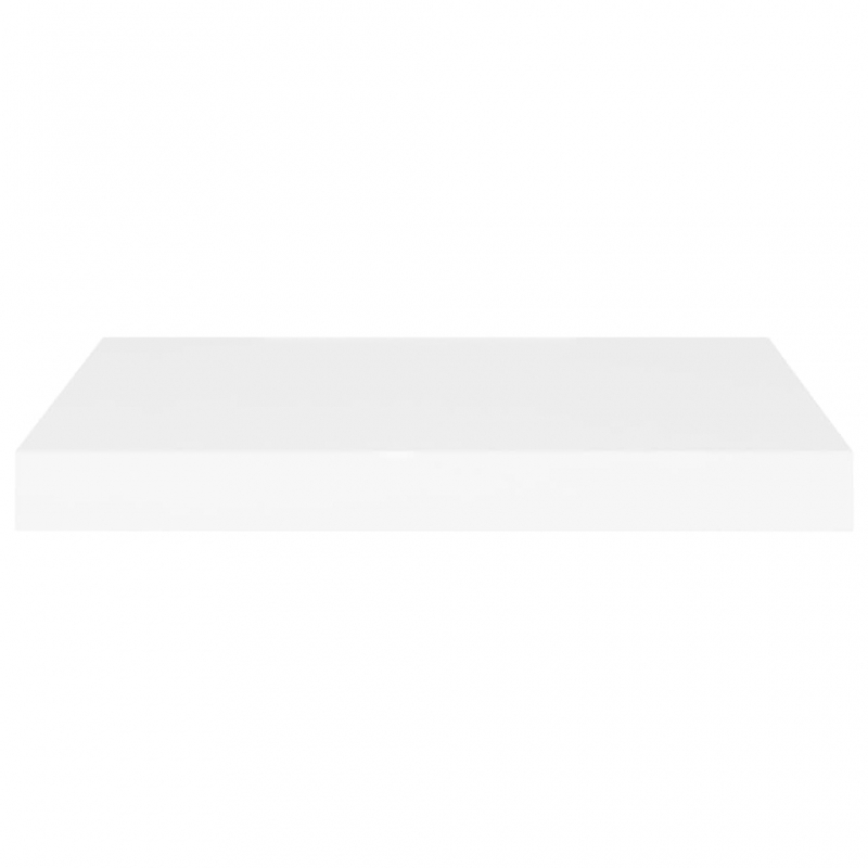 Schwebende Wandregale 4 Stk. Weiß 50x23x3,8cm MDF