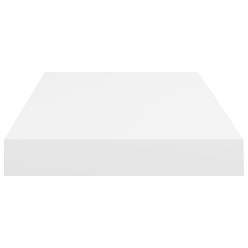 Schwebende Wandregale 4 Stk. Weiß 50x23x3,8cm MDF