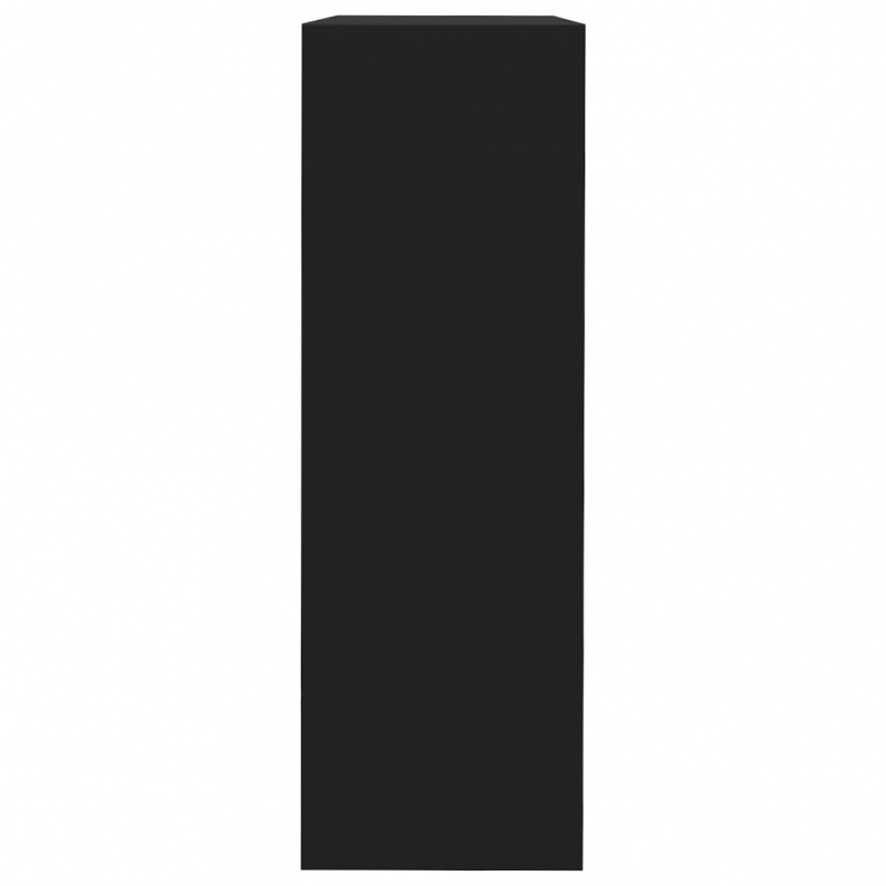 Würfelregale 3 Stk. Schwarz MDF