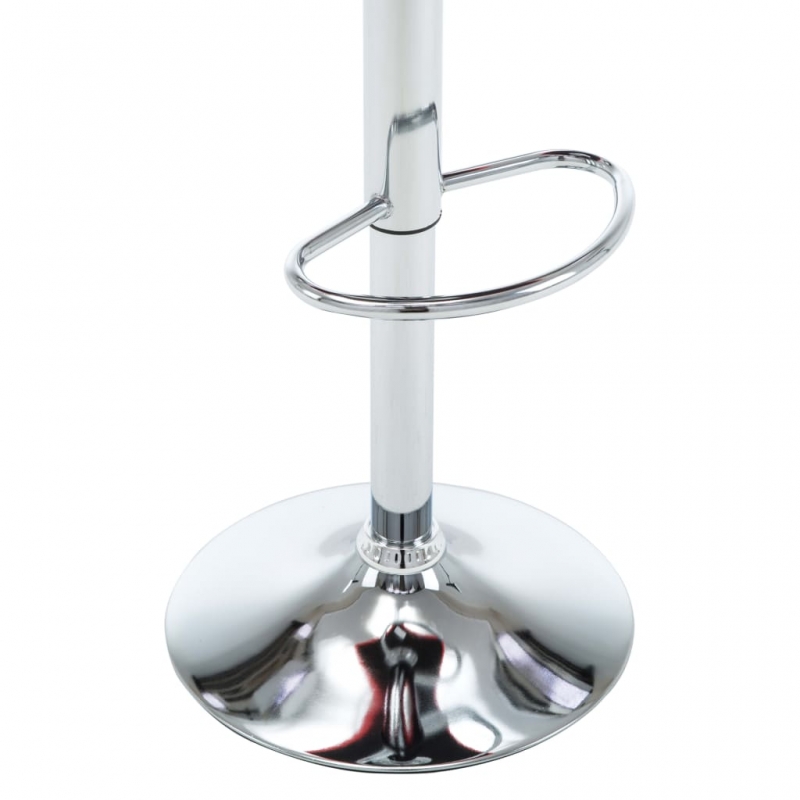 Barhocker 2 Stk. Rot Kunstleder