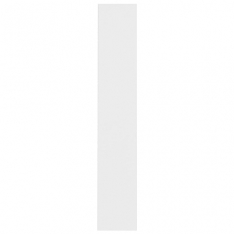 CD-Regale 2 Stk. Weiß 21x16x93,5 cm Holzwerkstoff