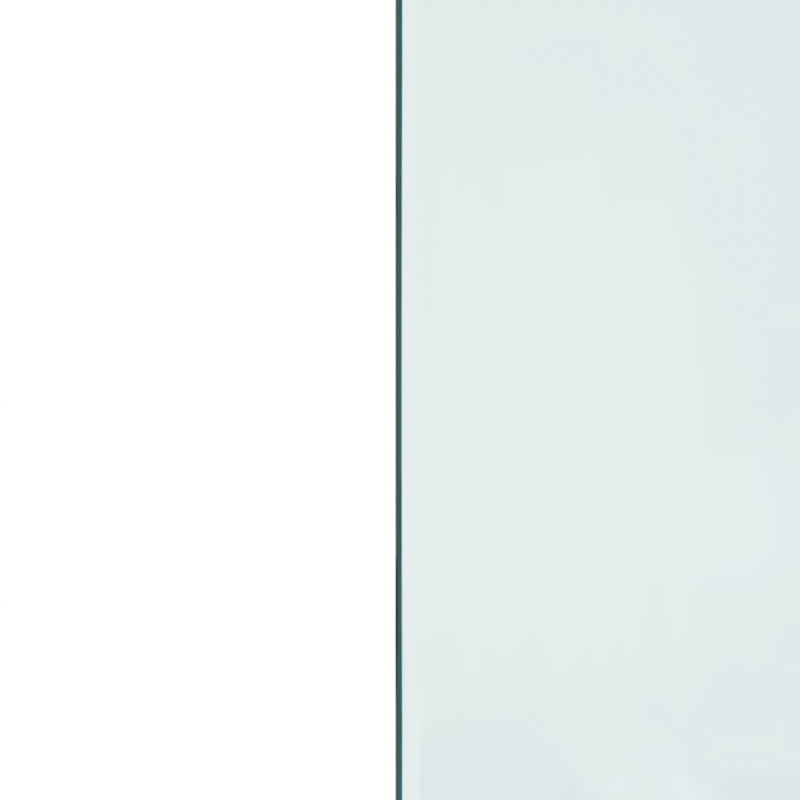 Kaminofen Glasplatte Rechteckig 80x60 cm
