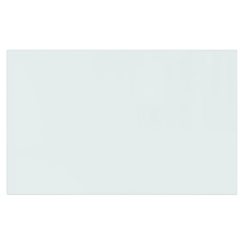 Kaminofen Glasplatte Rechteckig 80x50 cm