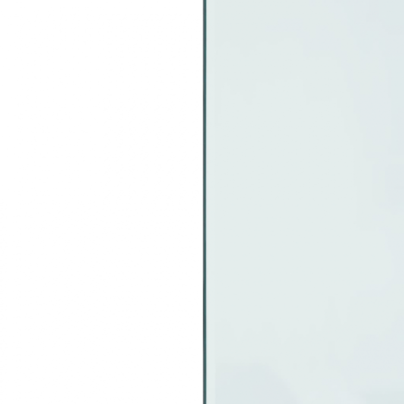 Kaminofen Glasplatte Rechteckig 80x50 cm