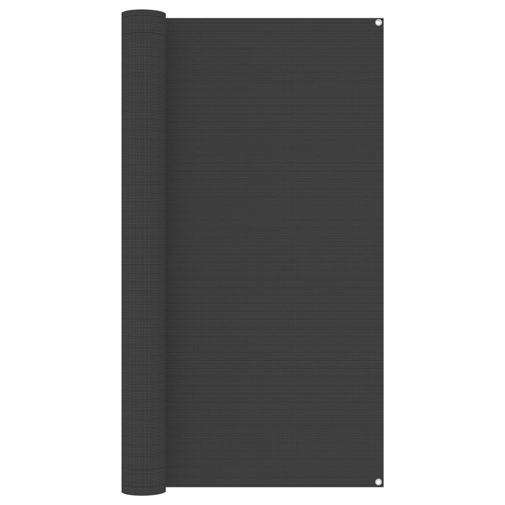 Zeltteppich 200x200 cm Anthrazit