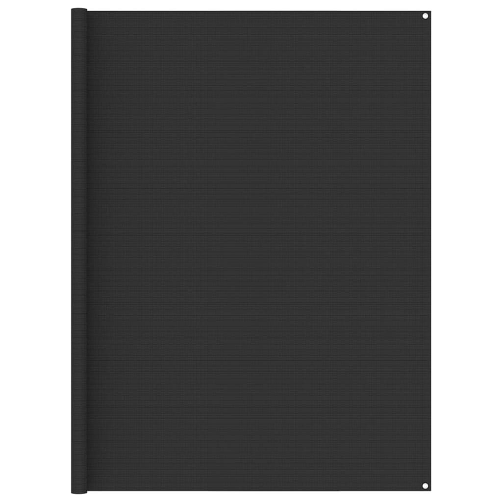 Zeltteppich 250x250 cm Anthrazit HDPE