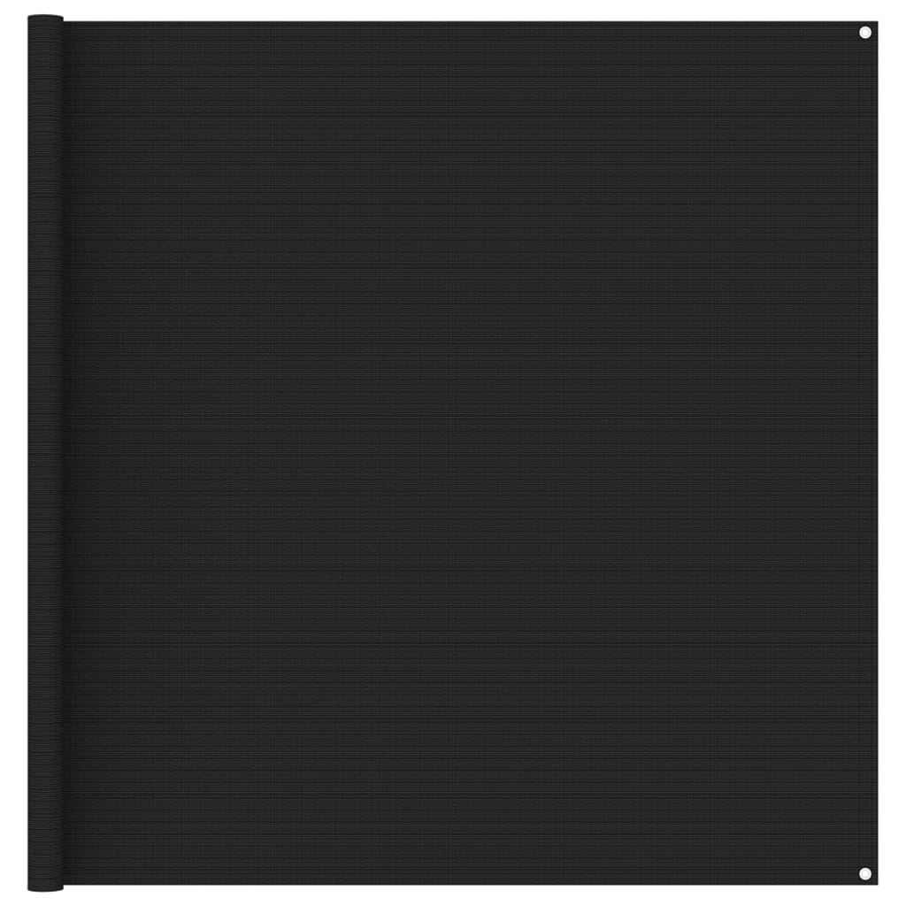 Zeltteppich 250x200 cm Schwarz