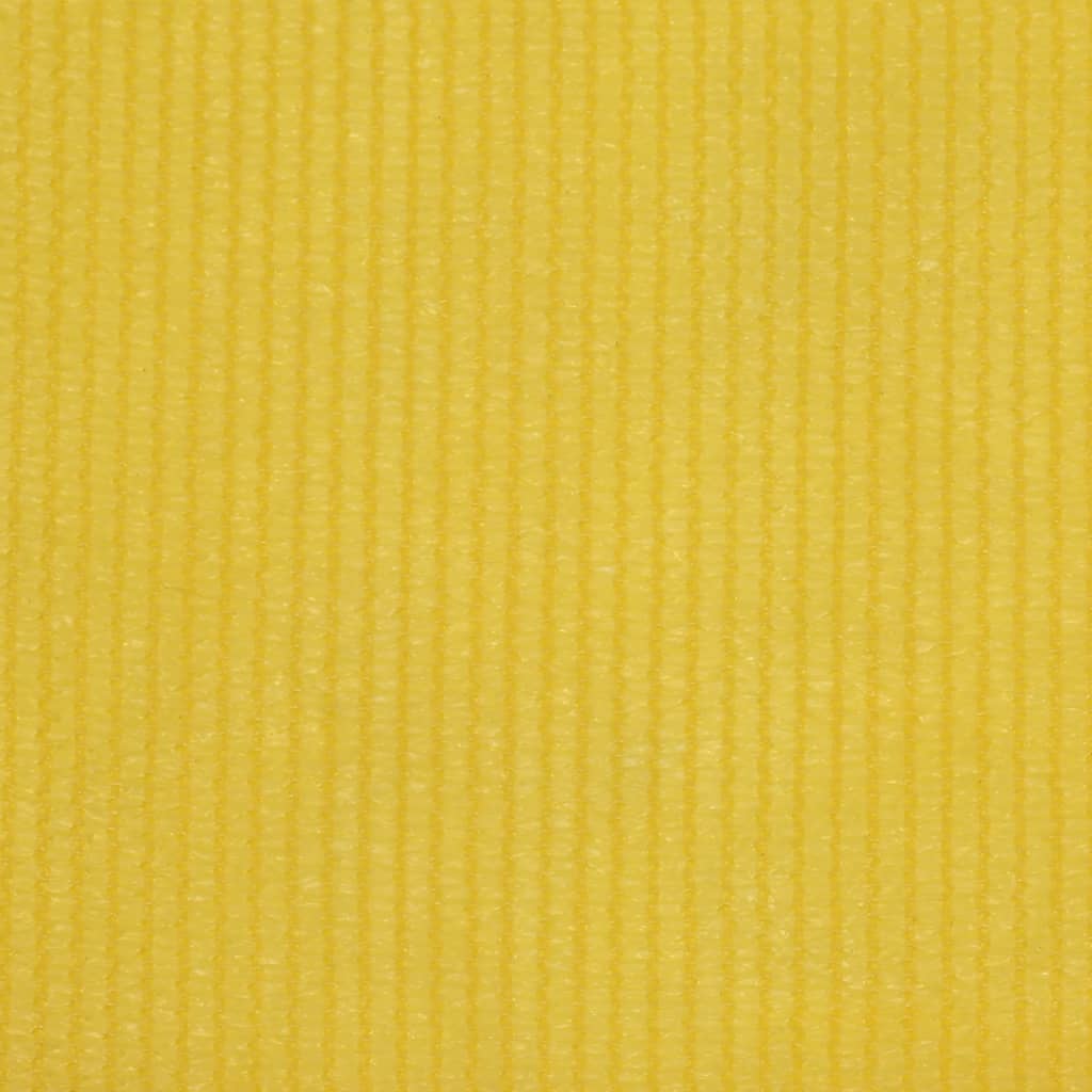 Balkon-Sichtschutz Gelb 75x400 cm HDPE