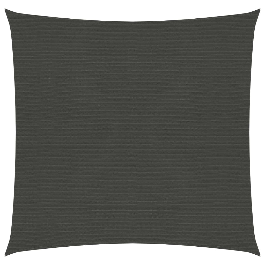 Sonnensegel 160 g/m² Anthrazit 3x3 m HDPE