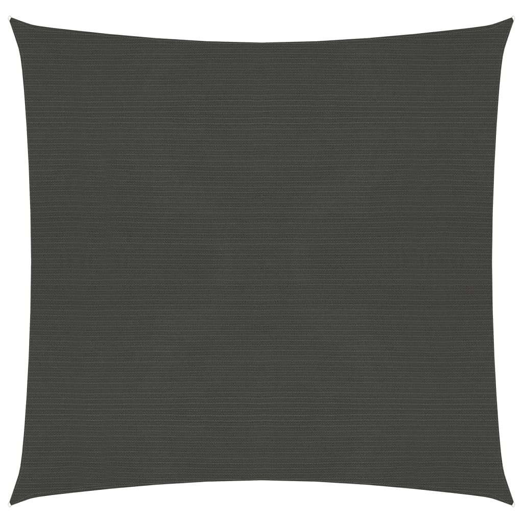 Sonnensegel 160 g/m² Anthrazit 4x4 m HDPE