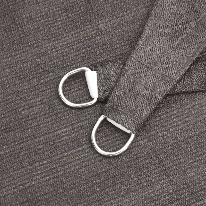 Sonnensegel 160 g/m² Anthrazit 4,5x4,5 m HDPE