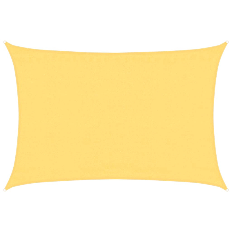 Sonnensegel 160 g/m² Beige 3,5x4,5 m HDPE