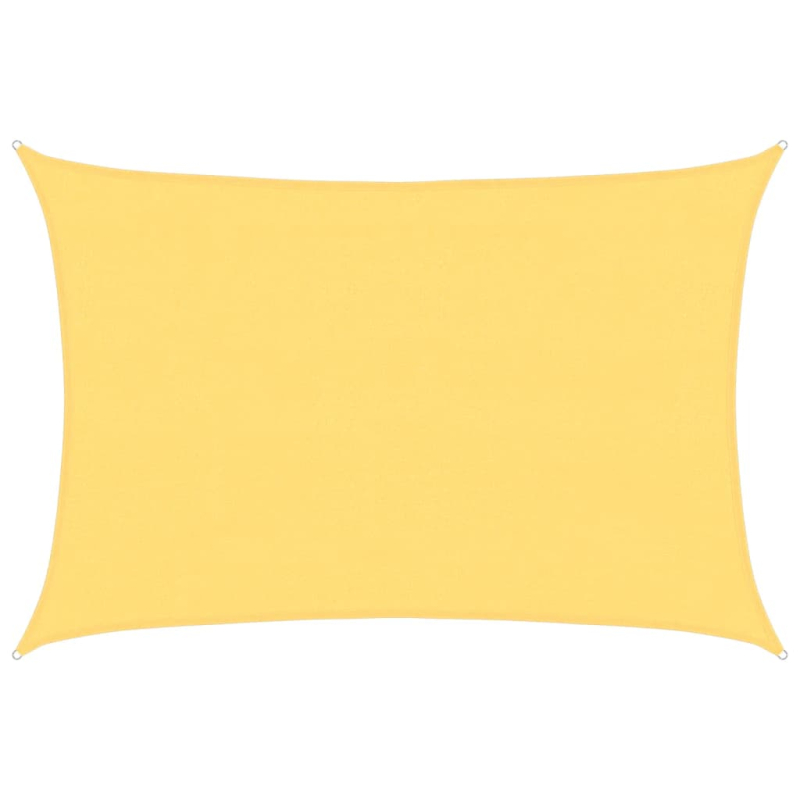 Sonnensegel 160 g/m² Beige 4x5 m HDPE