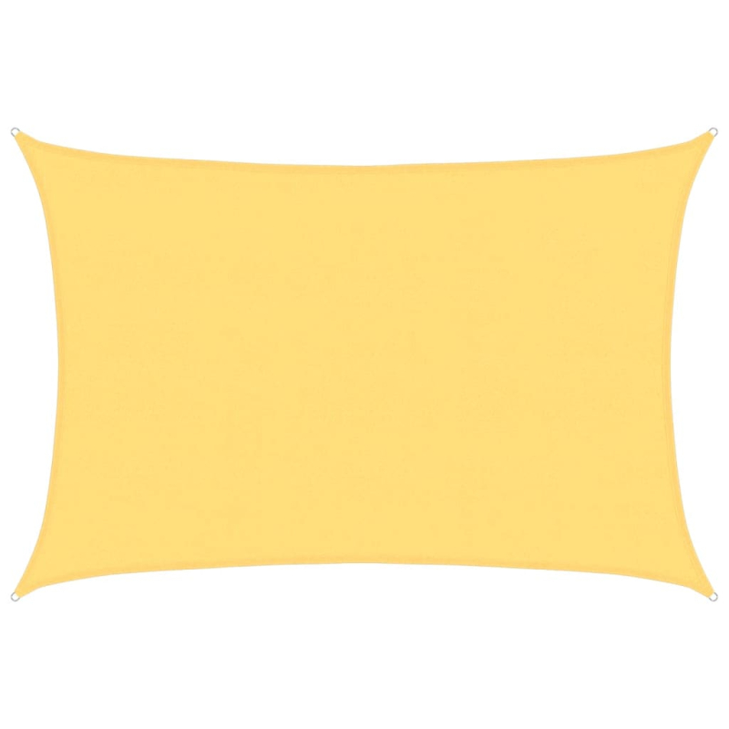 Sonnensegel 160 g/m² Beige 5x7 m HDPE