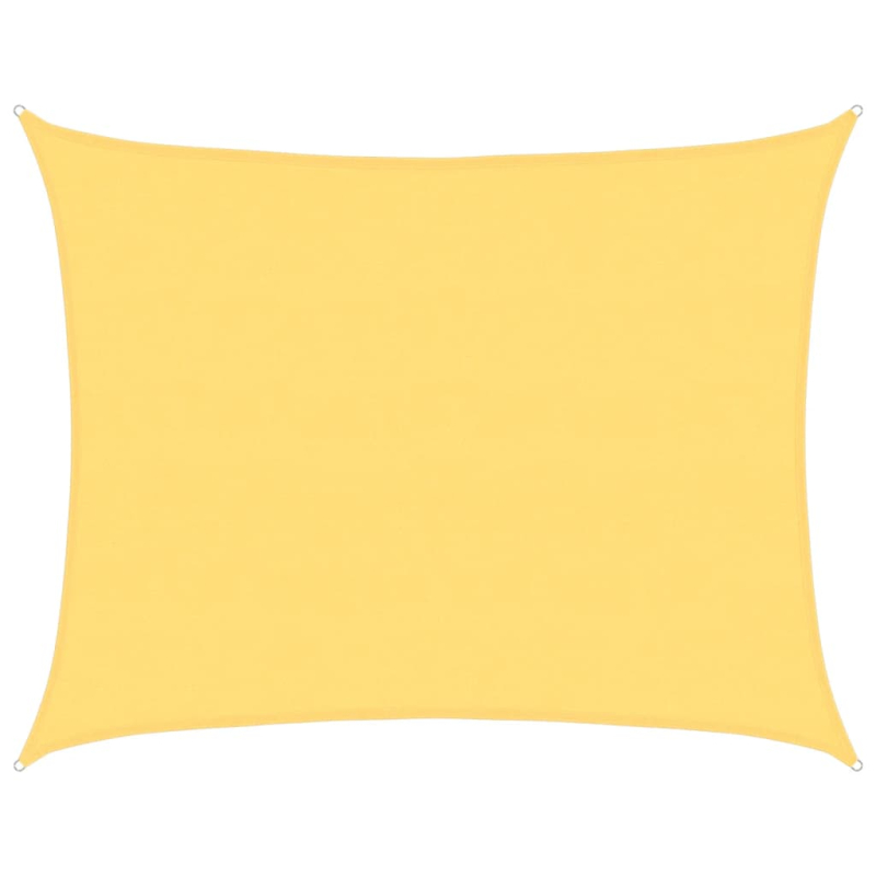 Sonnensegel 160 g/m² Beige 6x7 m HDPE