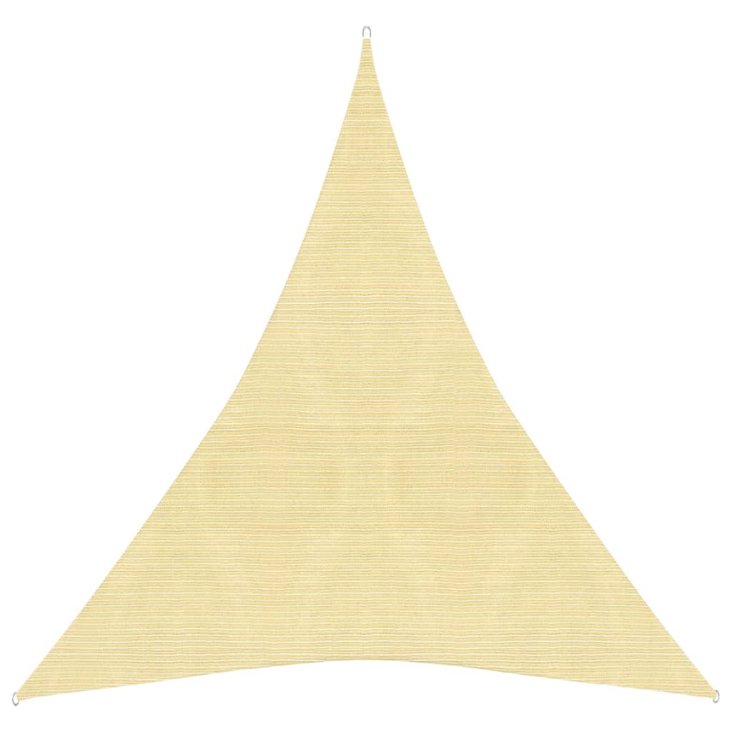 Sonnensegel 160 g/m² Beige 4x5x5 m HDPE