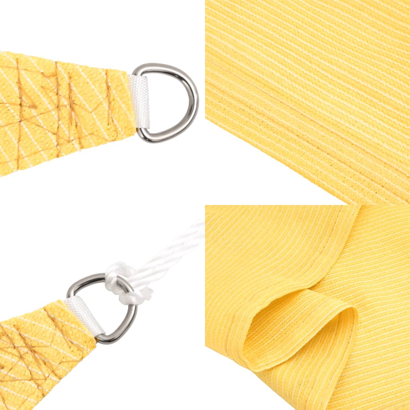 Sonnensegel 160 g/m² Beige 4/5x4 m HDPE