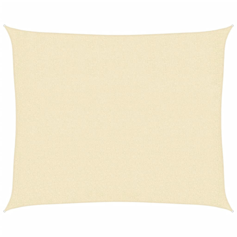 Sonnensegel 160 g/m² Creme 2,5x3 m HDPE