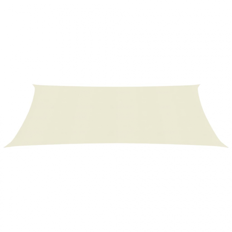Sonnensegel 160 g/m² Creme 2,5x5 m HDPE