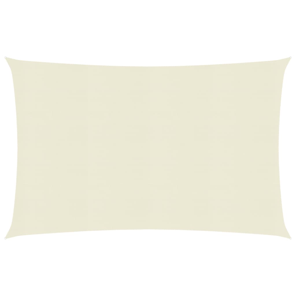 Sonnensegel 160 g/m² Creme 3x5 m HDPE