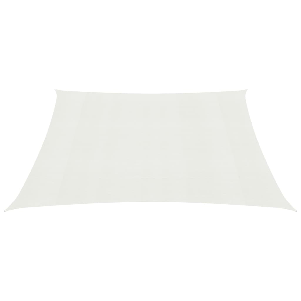 Sonnensegel 160 g/m² Weiß 4,5x4,5 m HDPE