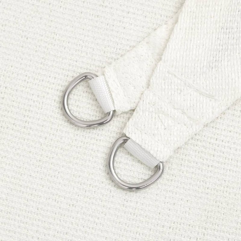 Sonnensegel 160 g/m² Weiß 5x5 m HDPE