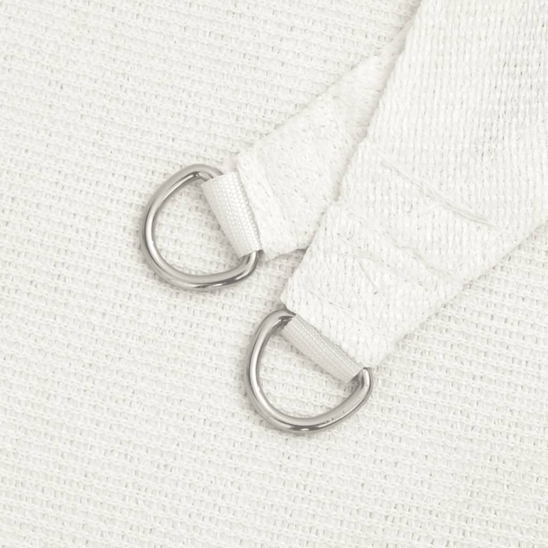 Sonnensegel 160 g/m² Weiß 3x4 m HDPE