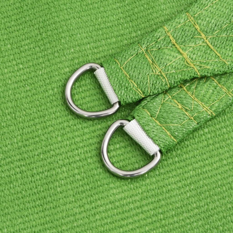 Sonnensegel 160 g/m² Hellgrün 2,5x2,5 m HDPE