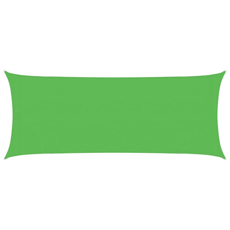 Sonnensegel 160 g/m² Hellgrün 2x4,5 m HDPE