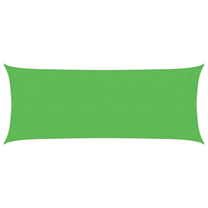 Sonnensegel 160 g/m² Hellgrün 2x5 m HDPE