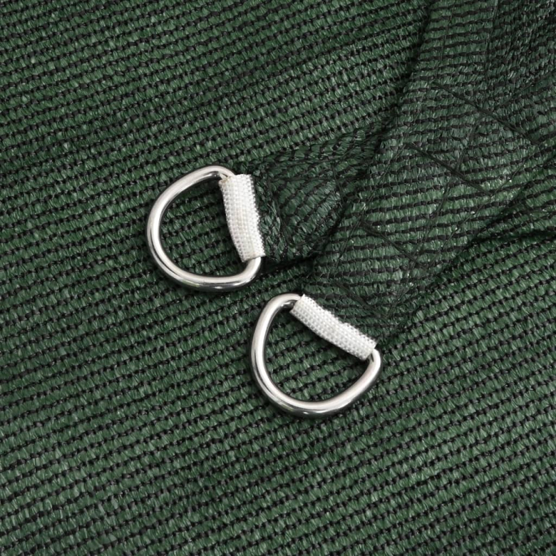 Sonnensegel 160 g/m² Dunkelgrün 3x4 m HDPE