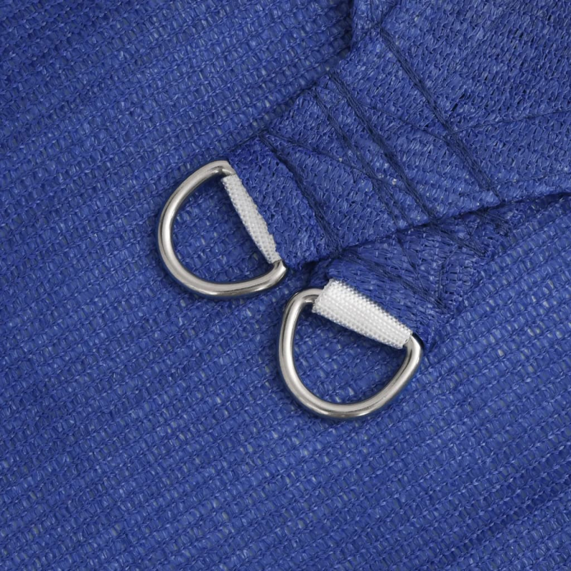 Sonnensegel 160 g/m² Quadratisch Blau 7x7 m HDPE