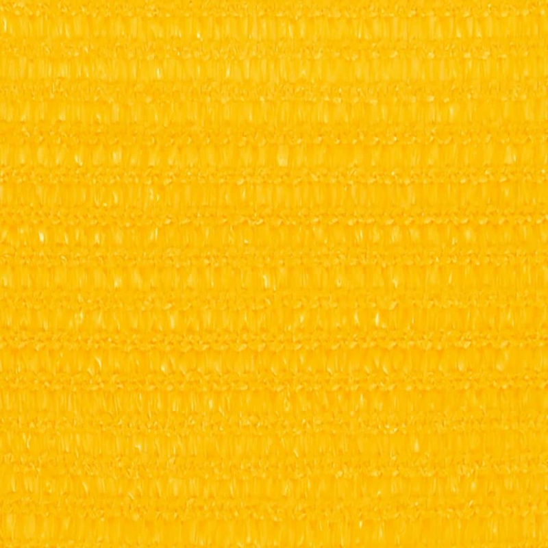 Sonnensegel 160 g/m² Quadratisch Gelb 4,5x4,5 m HDPE