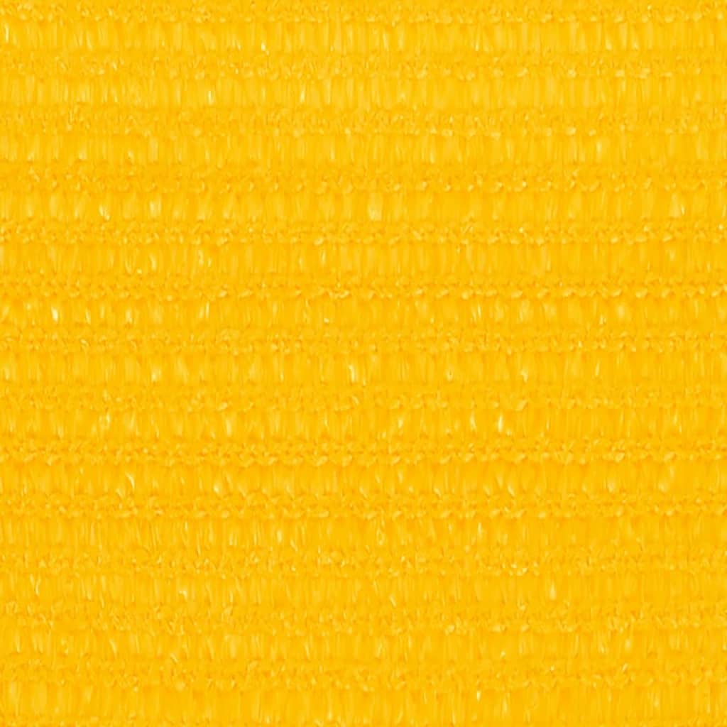 Sonnensegel 160 g/m² Gelb 2,5x5 m HDPE