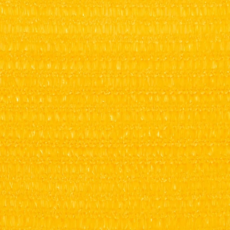 Sonnensegel 160 g/m² Rechteckig Gelb 4x7 m HDPE