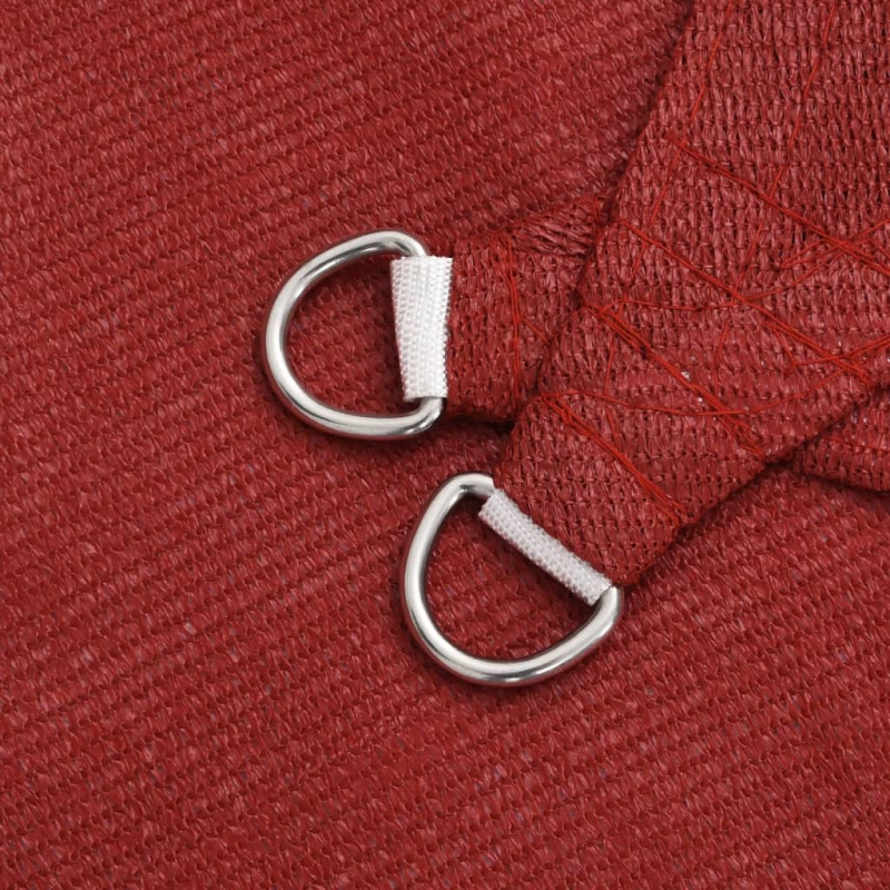 Sonnensegel 160 g/m² Rot 3,5x4,5 m HDPE