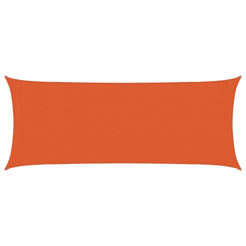 Sonnensegel 160 g/m² Orange 2x4,5 m HDPE