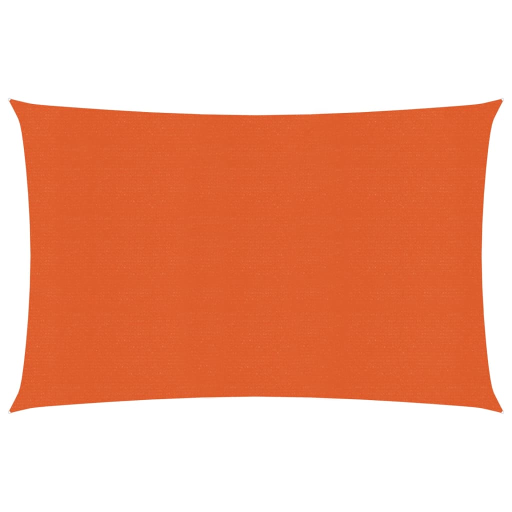 Sonnensegel 160 g/m² Orange 3,5x4,5 m HDPE