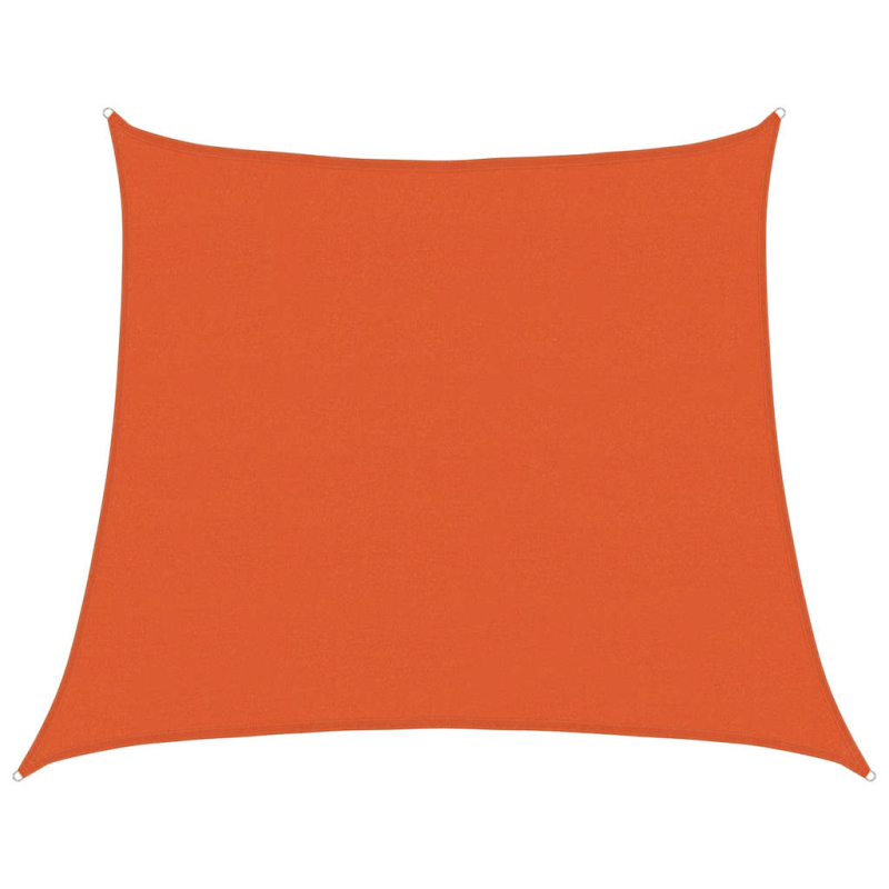 Sonnensegel 160 g/m² Trapezform Orange 4/5x4 m HDPE