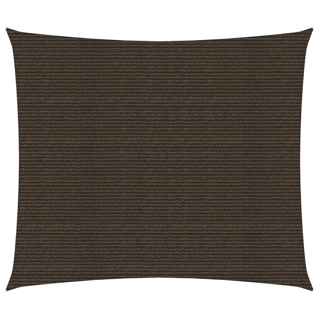 Sonnensegel 160 g/m² Braun 2,5x3 m HDPE