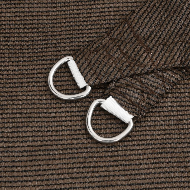 Sonnensegel 160 g/m² Braun 3/4x3 m HDPE