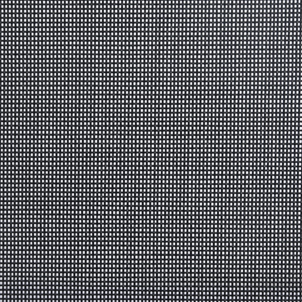 Gartenstühle Klappbar 4 Stk. Textilene Schwarz