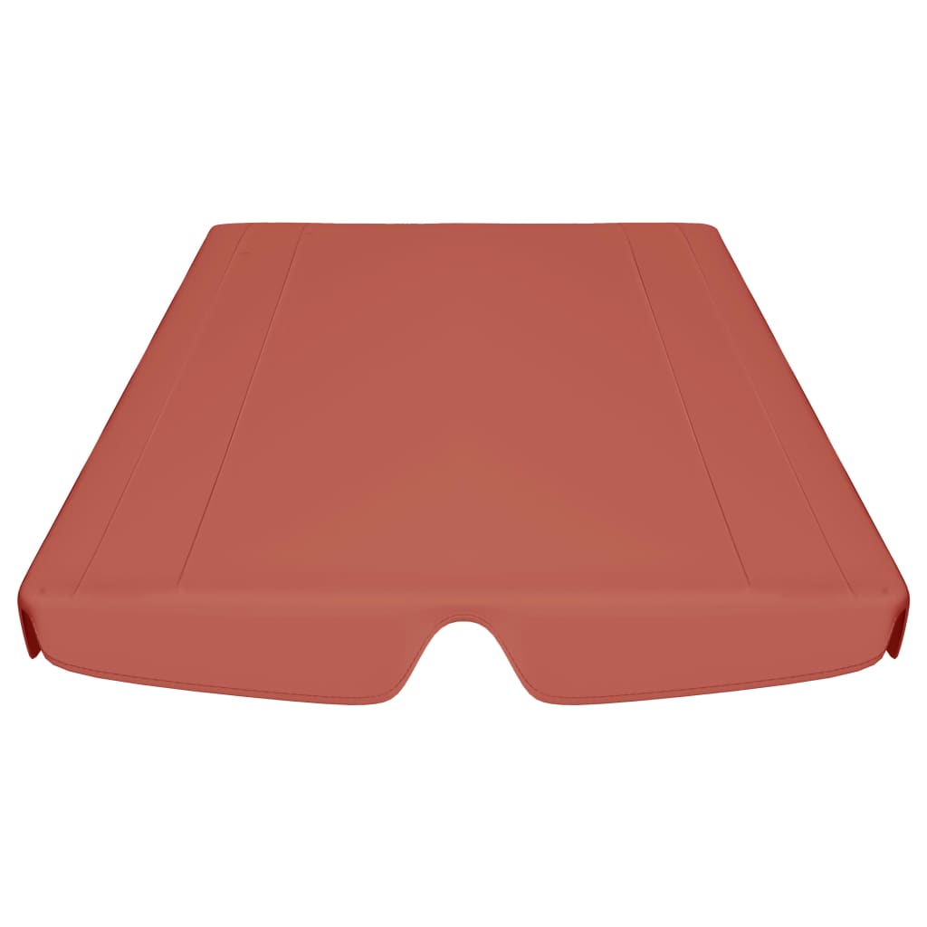 Ersatzdach für Hollywoodschaukel Terracotta 188/168x145/110 cm