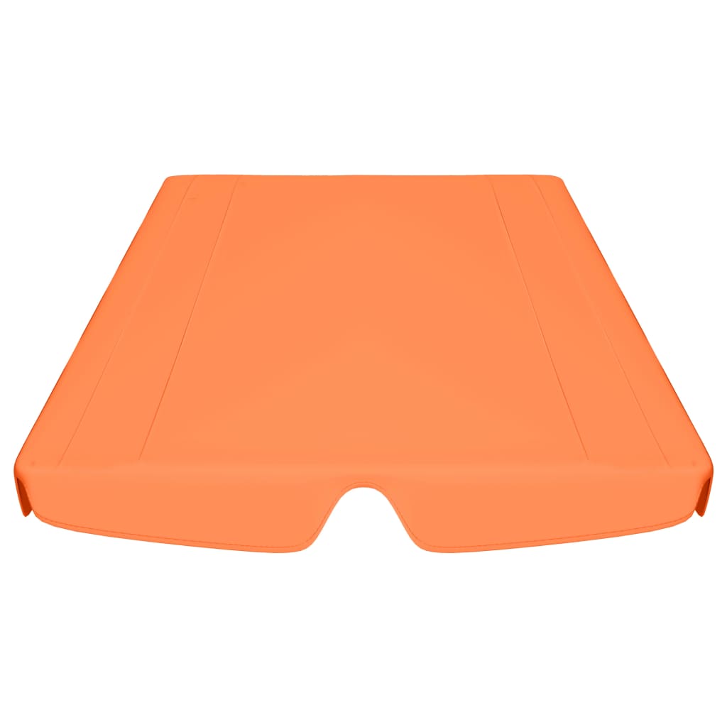 Ersatzdach für Hollywoodschaukel Orange 188/168x145/110 cm