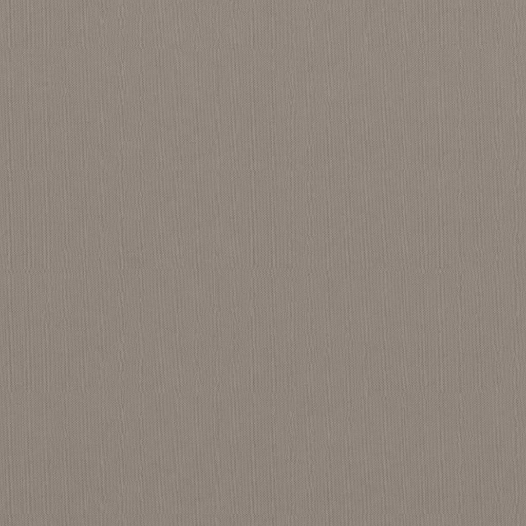 Balkon-Sichtschutz Taupe 75x300 cm Oxford-Gewebe
