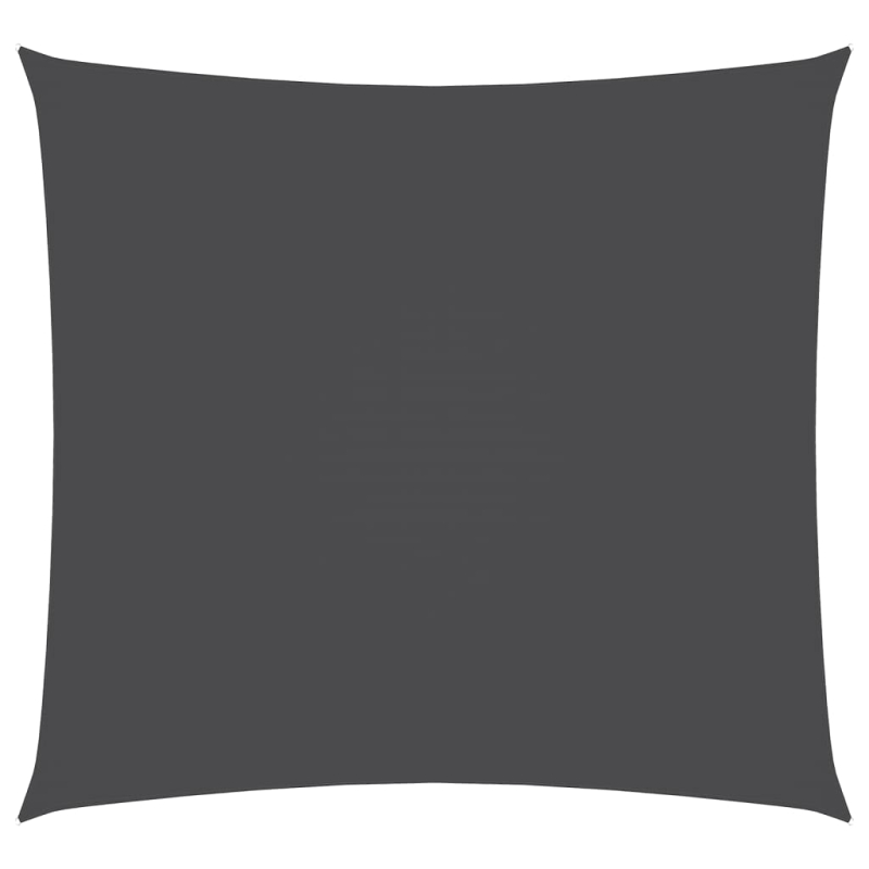 Sonnensegel Oxford-Gewebe Quadratisch 2,5x2,5 m Anthrazit